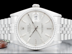 Rolex Datejust 36 Argento Jubilee Silver Lining Dial 16220